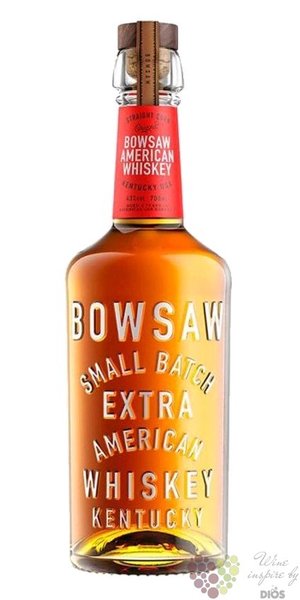 Kirker &amp; Greer  BowSaw Straight Corn  Kentucky whiskey 43% vol.  0.70 l