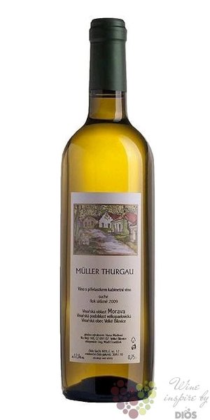 Muller Thurgau  Classic  moravsk zemsk Frantiek &amp; Hana Mdlovi  0.75 l