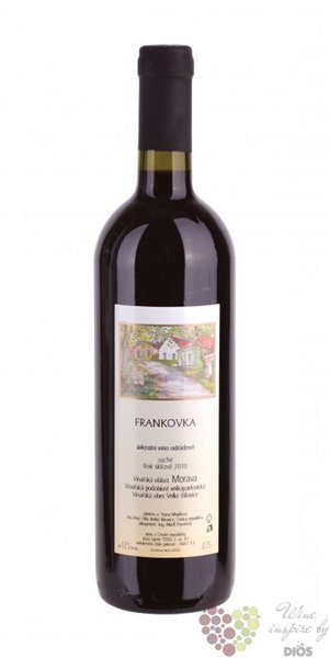 Frankovka 2013 jakostn vno odrdov z vinastv Ing. Frantiek &amp; Hana Mdlovi0.75 l