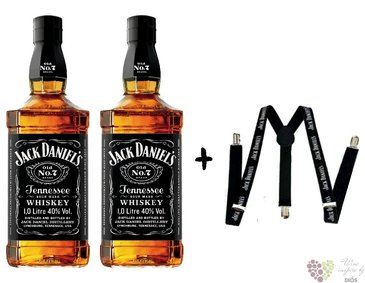 Jack Daniels  Black label  + kandy 40% vol.  1x0.70 l