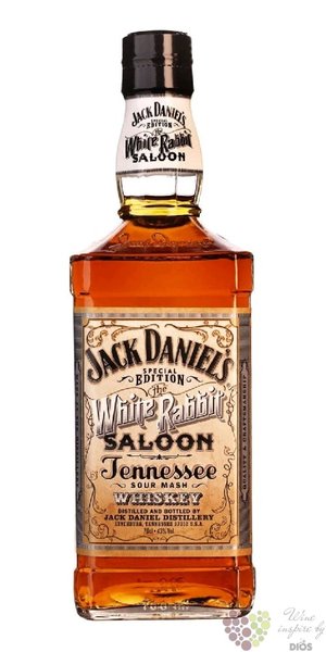 Jack Daniels „ White Rabbit Saloon ” Tennessee whiskey 43% vol.  0.70 l