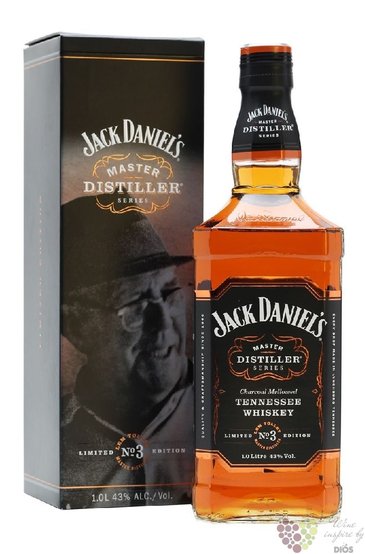 Jack Daniels „ Master distiller no.3 ” Tennessee whiskey 43% vol.   1.00 l