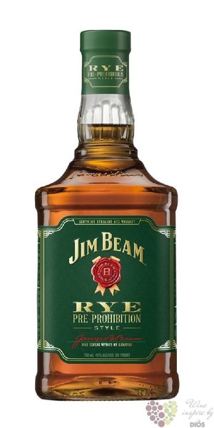 Jim Beam „ Rye pre - Prohibition style ” Kentucky straight rye whisky 40% vol.0.70 l