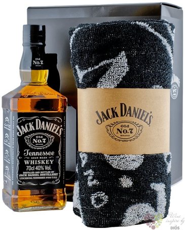 Jack Daniels „ Old no.7 ” gift set Tennessee whiskey  40% vol.  0.70 l