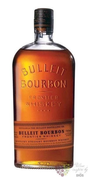 Bulleit „ Frontier ” Kentucky straight bourbon whiskey 45% vol.  0.70 l