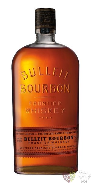 Bulleit „ Frontier ” Kentucky straight bourbon whiskey 45% vol.    1.00 l