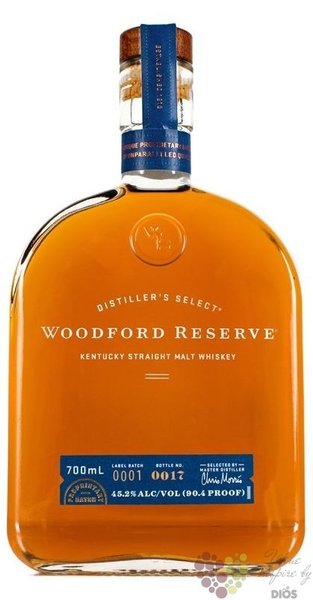 Woodford Reserve  Malt  Kentucky whiskey 45.2% vol. 0.70l