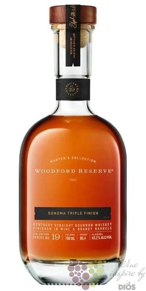 Woodford Reserve Master´s collection no.19 „ Sonoma Triple ” Straigth bourbon  45.2% vol.  0.70 l