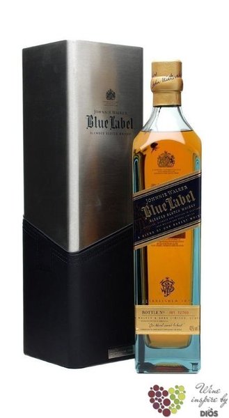 Johnnie Walker Blue label 2glass set Scotch whisky 40% vol.  0.70 l