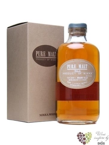 Nikka pure malt  White  Japan whisky 43% vol.   0.50 l