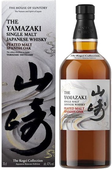 Suntory Yamazaki  Kogei - Peated Malt Spanish Oak  Japanese whisky 43% vol.  0.70 l