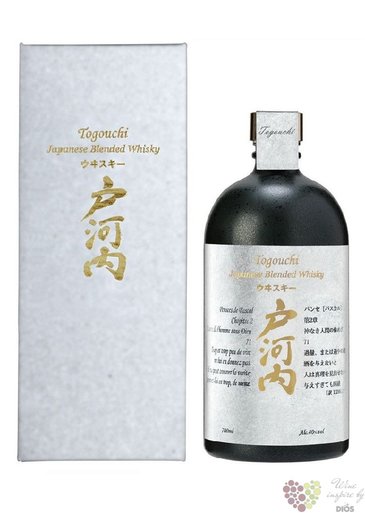 Togouchi „ Premium ” blended Japanese whisky 40% vol.  0.70 l