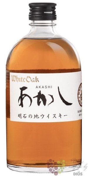 Akashi „ White Oak ” blended Japanese whisky  40% vol.  0.50 l