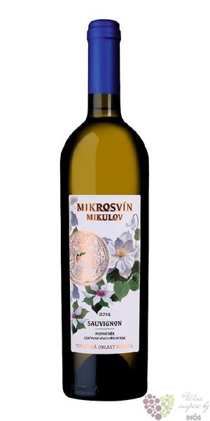 Sauvignon blanc „ Flower line ” 2016 pozdní sběr Mikrosvín  0.75 l