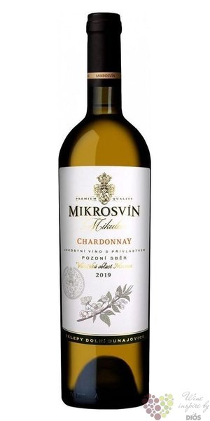 Chardonnay „ Flower line ” 2021 pozdní sběr Mikrosvín  0.75 l