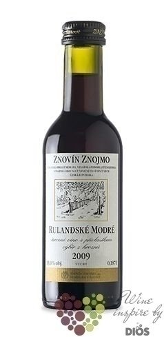 Rulandsk modr 2011 vbr z hrozn z vinastv Znovn Znojmo     0.187 l