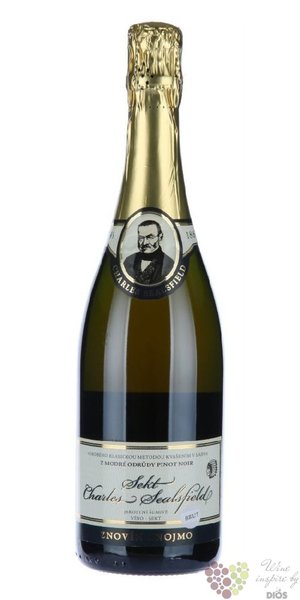Charles Sealsfield 2008 Brut šumivé víno z vinařství Znovín Znojmo    0.75 l